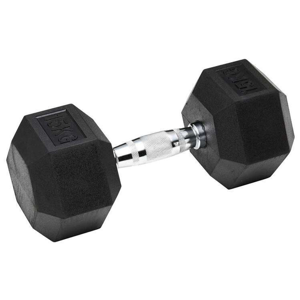 Гантель гексагональная 15 кг