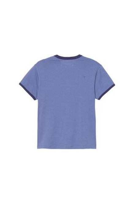 ZARA X BENITO ANTONIO ФУТБОЛКА УКОРОЧЕННОГО КРОЯ С КОРОТКИМИ РУКАВАМИ, СИНИЙ