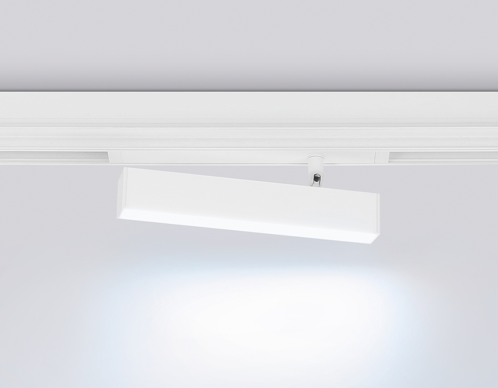 Светильник светодиодный для шинопровода Magnetic 220V GL1321 WH белый IP20 12W 3000K-6400K 120° 232*25*112