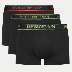 Набор мужских трусов хипсов 3в1 черные Emporio Armani 111357_4F717 21320