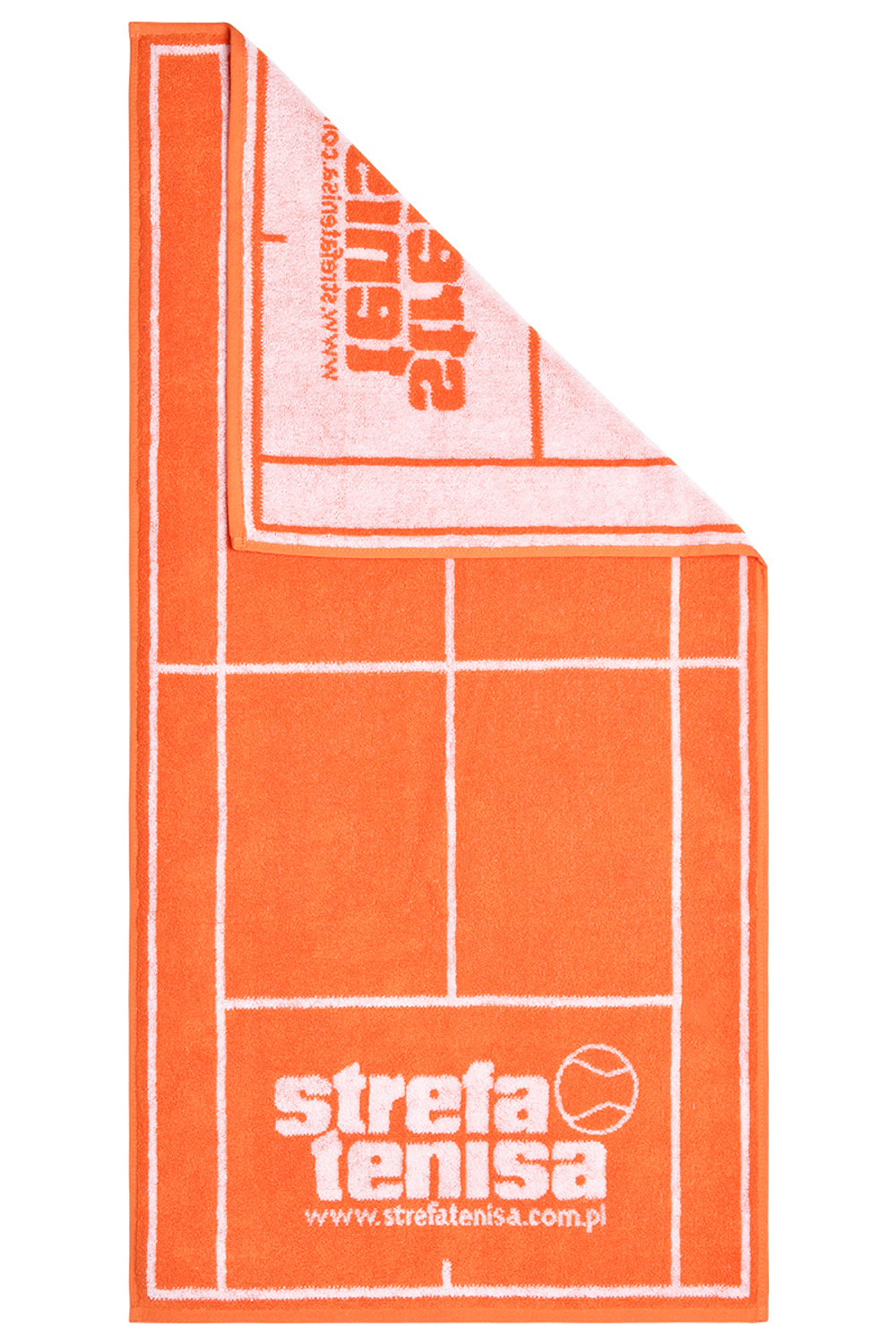Теннисное полотенце Strefa Tenisa Towel Court&Logo - Orange