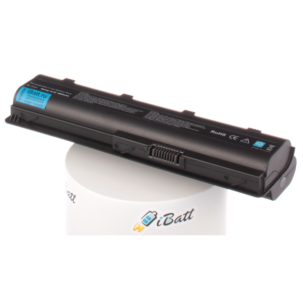 Аккумулятор iBatt 8800mAh, для HP- Pavilion g6-1106sr g6-1156er g6-1200 g6-1318er g6-1c62us g6-2056er