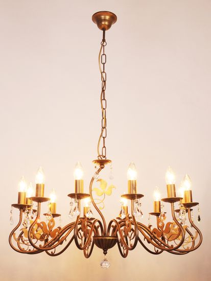 Подвесная люстра Doge Luce 520L12GD