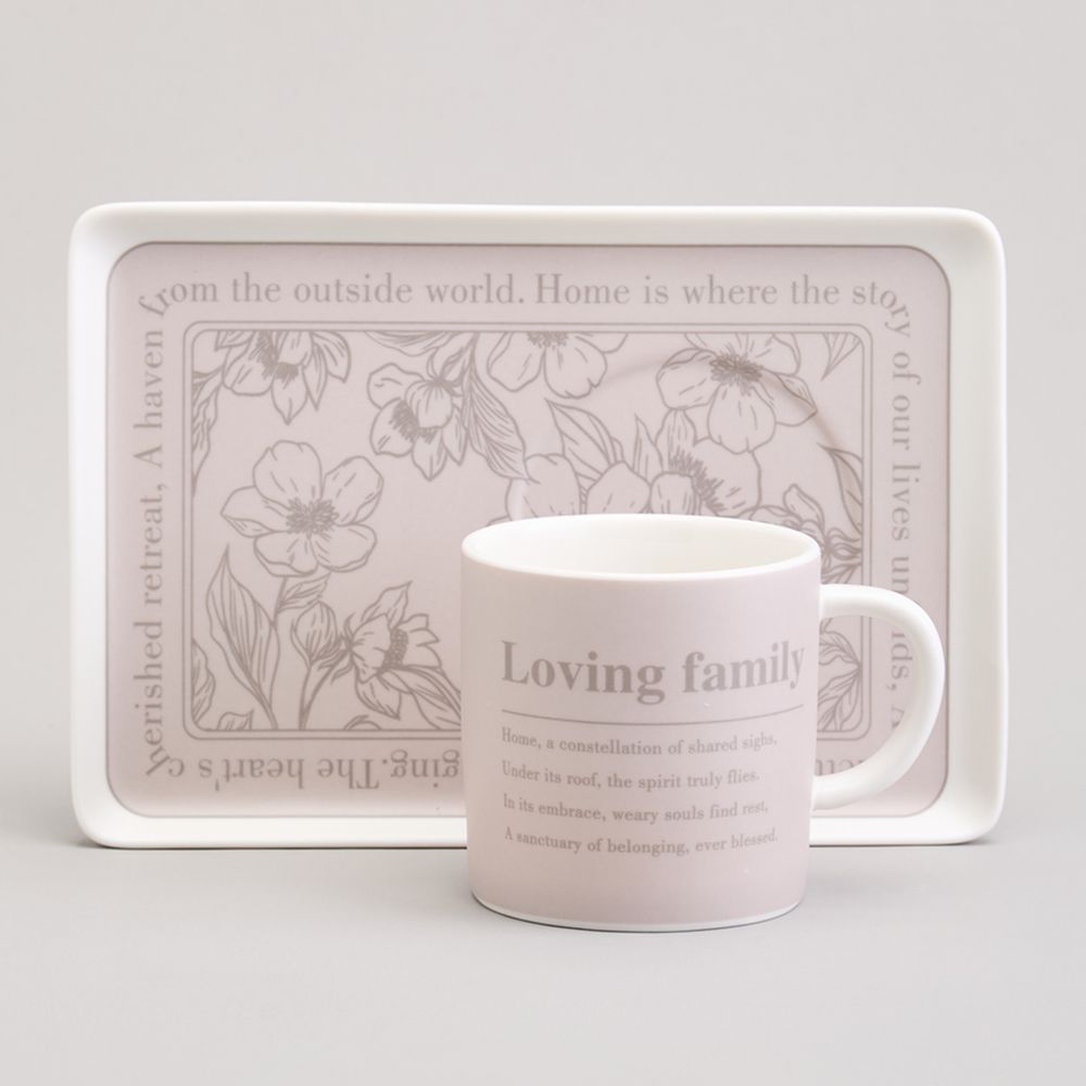 ЧАЙНЫЙ НАБОР LEFARD 210MЛ "LOVING FAMILY" НА 1 ПЕРСОНУ