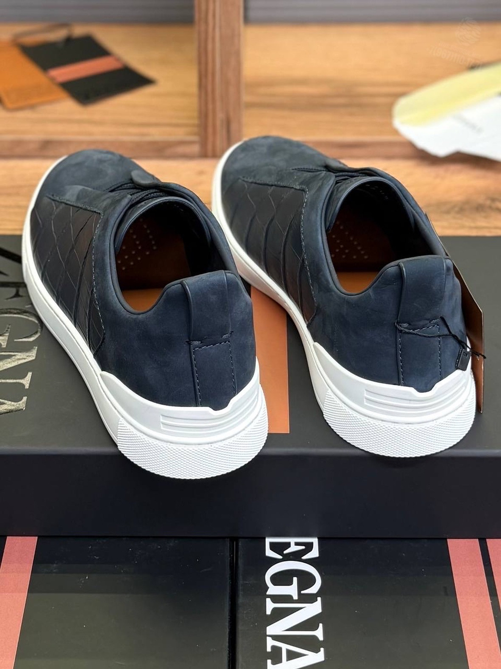 Кеды Zegna Triple Stitch