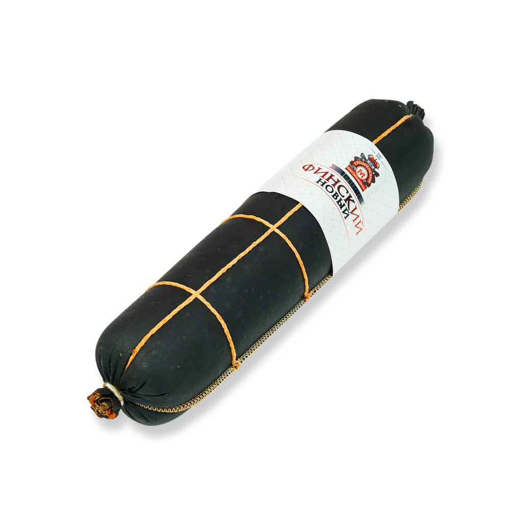 Колбаса "Салями сервелат Финский" варёно-копчёная первого сорта, Гродненский мясокомбинат, Беларусь