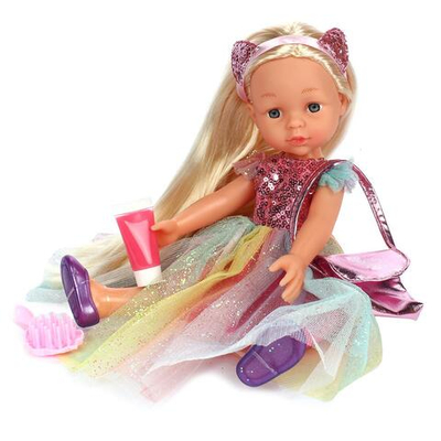 Кукла классическая с аксесс. 32см, коробка R232B