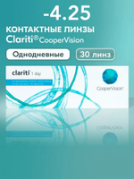 Однодневные контактные линзы Clariti 1-Day (уп. 30 линз)