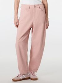 Джинсы баррел "Розовые" женские