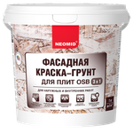ФАСАДНАЯ КРАСКА-ГРУНТ ДЛЯ ПЛИТ OSB 3 В 1 NEOMID