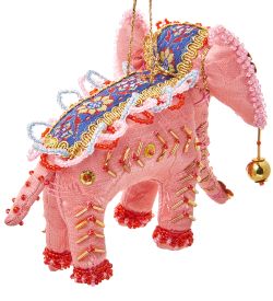 РусКукла RK-519/1 Кукла подвесная «Слон» бисер