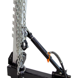 WDK-80700 Стапель кузовной, подкатной. Для мелкого и среднего кузовного ремонта легковых автомобилей. Усилие выправки до 10 тонн. Вес 200кг