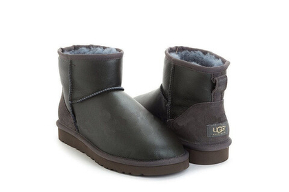 UGG Classic Mini Metallic Grey