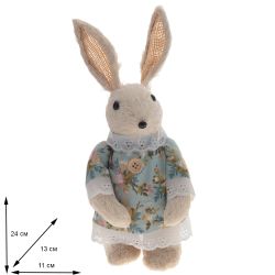 GAEM Фигурка декоративная "Заяц", L11 W13 H24 см