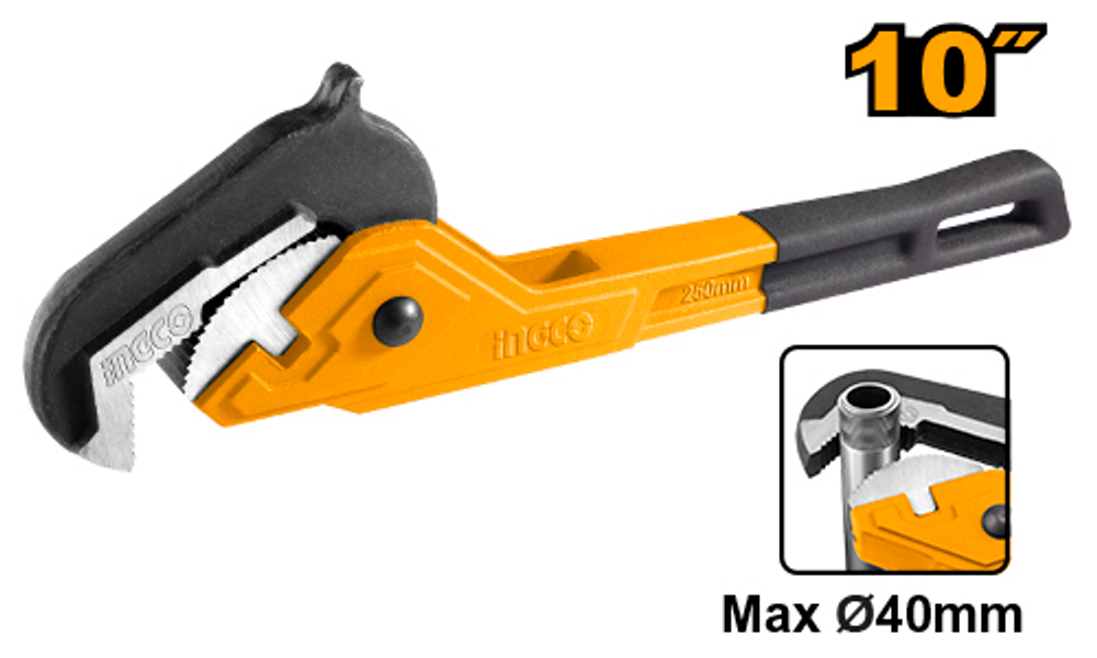 Ключ трубный быстрозажимной 14-40 мм  INDUSTRIAL