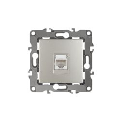 12-3107-15 ЭРА Розетка информационная RJ45, IP20, Эра12, перламутр