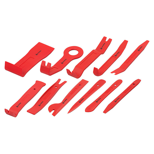 МАСТАК (108-10011) Набор съемников (лопатки) для панелей облицовки, 11 предметов