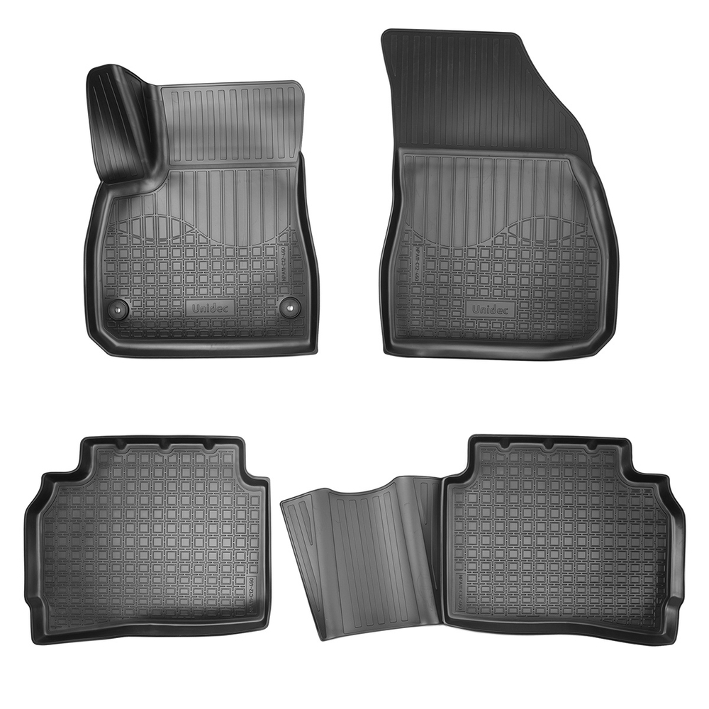 Ковры в салон Norplast/Unidec для Chevrolet Malibu IX в кузове SD (2015-), арт.NPA11-C12-460