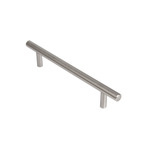 Ручка-рейлинг мебельная MB-H-005-128 мм SS нерж.