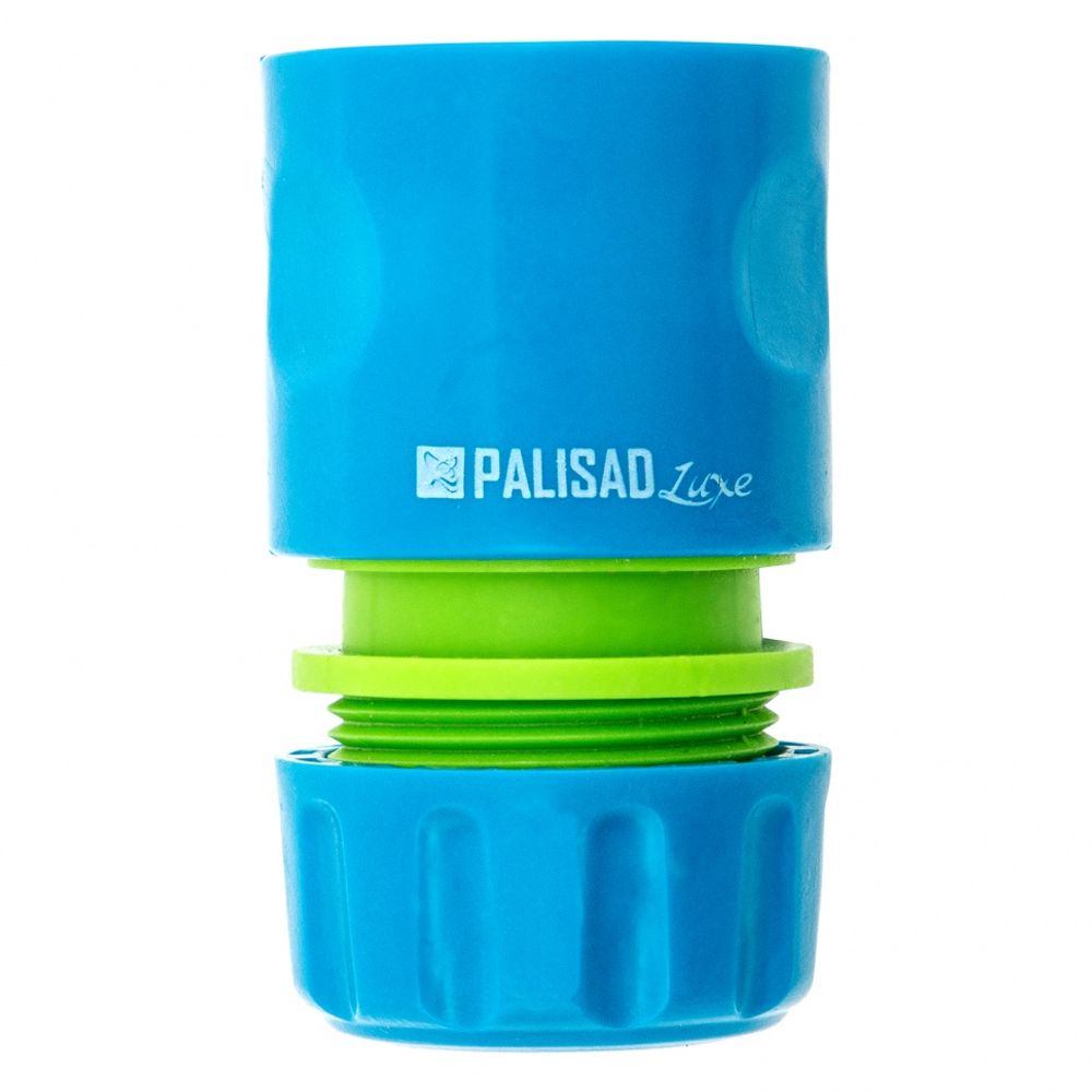 Соединитель быстросъемный для шланга 1/2, однокомпонентный Palisad Luxe, 66256