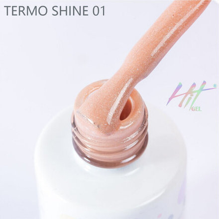 Гель-лак ТМ "HIT gel" №01 Thermo shine, 9 мл