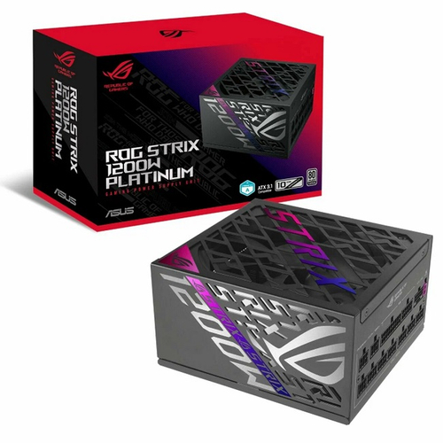 Блок питания ASUS 1200W ROG-STRIX-1200P-GAMING, модульный, 135 mm, 16 Pin PCIe 5.0, 80 PLUS Platinum (90YE00W0-B0NA00)