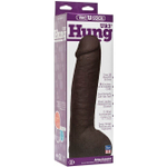 Насадка реалистик с мошонкой для страпона ULTRASKYN Hung from Vac-U-Lock! Featuring over 12 (Цвет: шоколад)