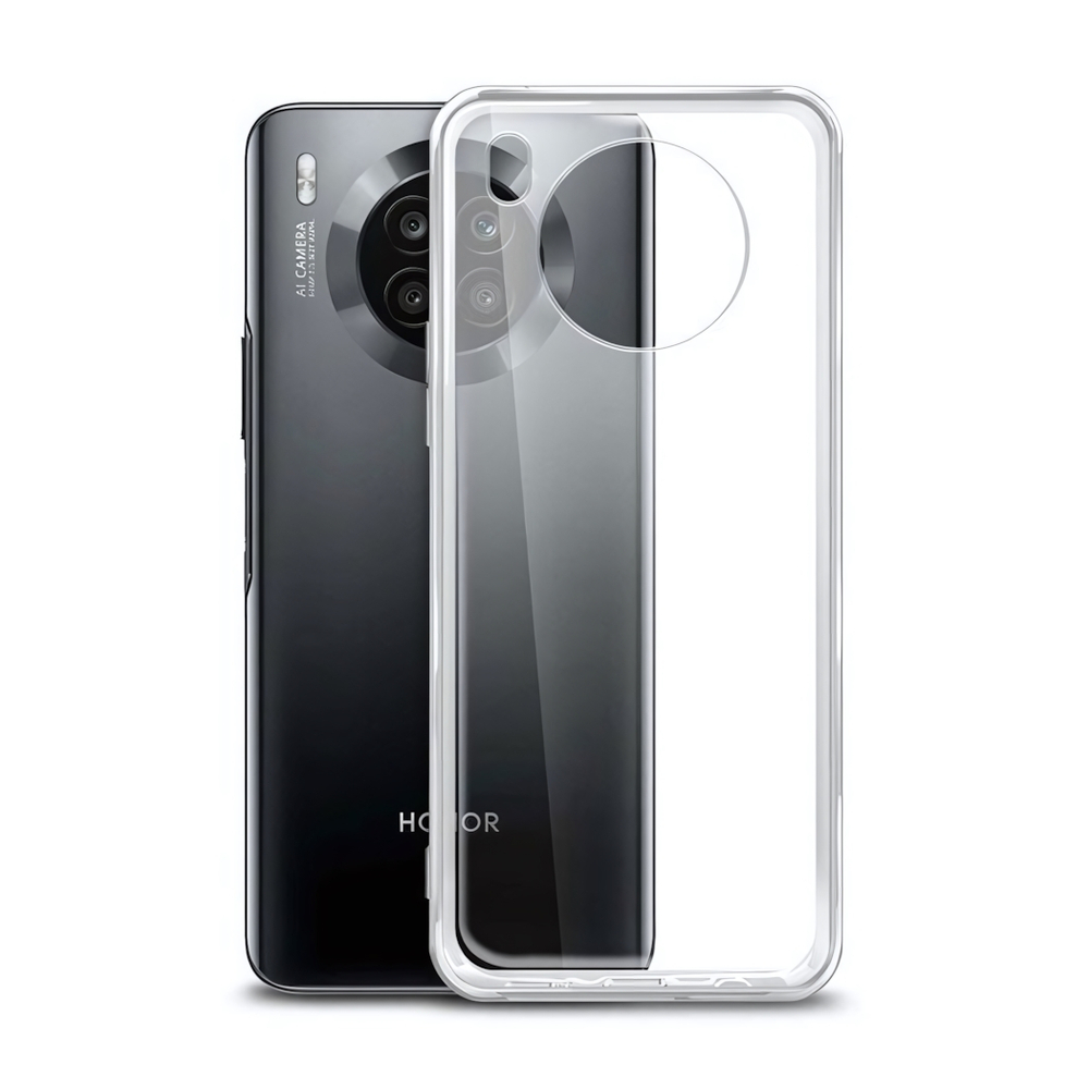 Чехол для Honor 50 lite, силиконовый, 1 мм, 008291-1 Прозрачный CM