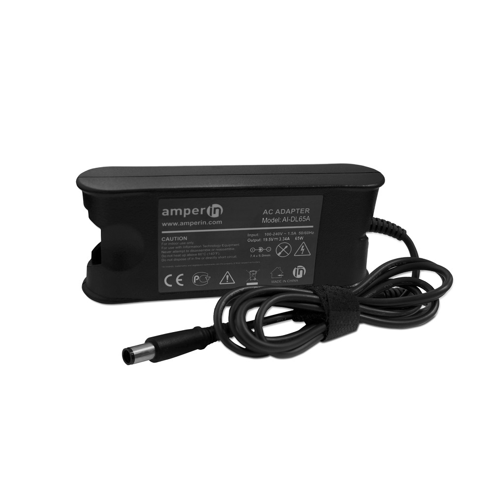 Блок питания (сетевой адаптер) Amperin AI-DL65A для ноутбуков Dell 19.5V 3.34A 7.4pin