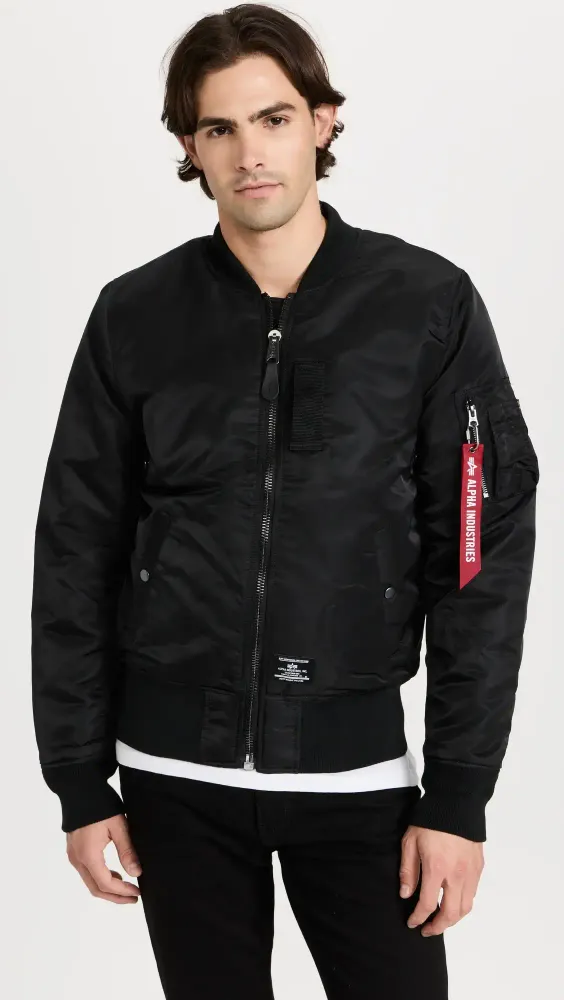 Бомбер Alpha Industries MA-1 Mod Black