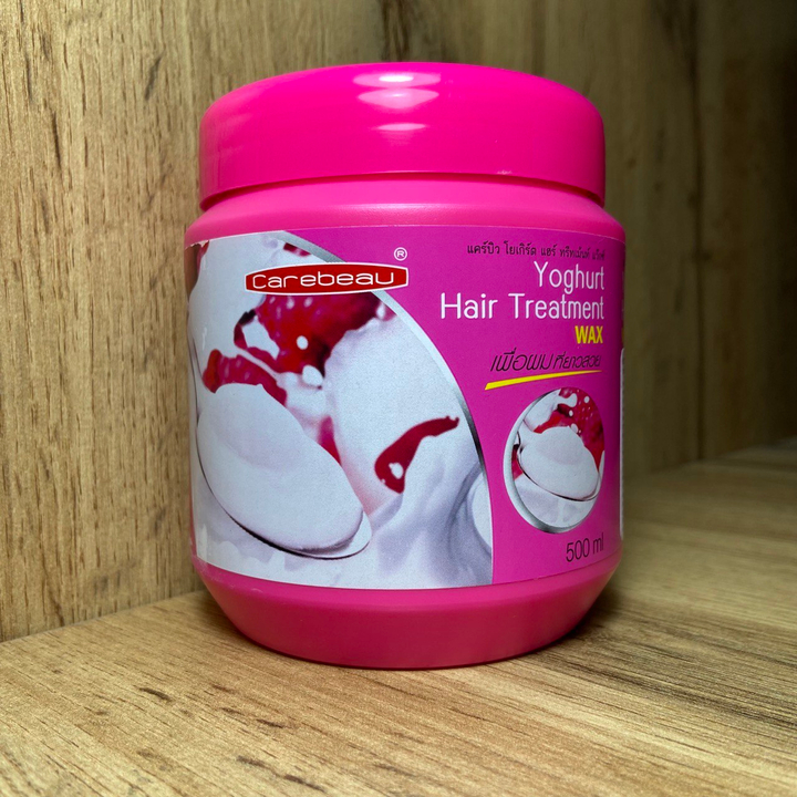 Маска для волос Carebeau Yoghurt Hair Treatment Йогуртовая 500 мл