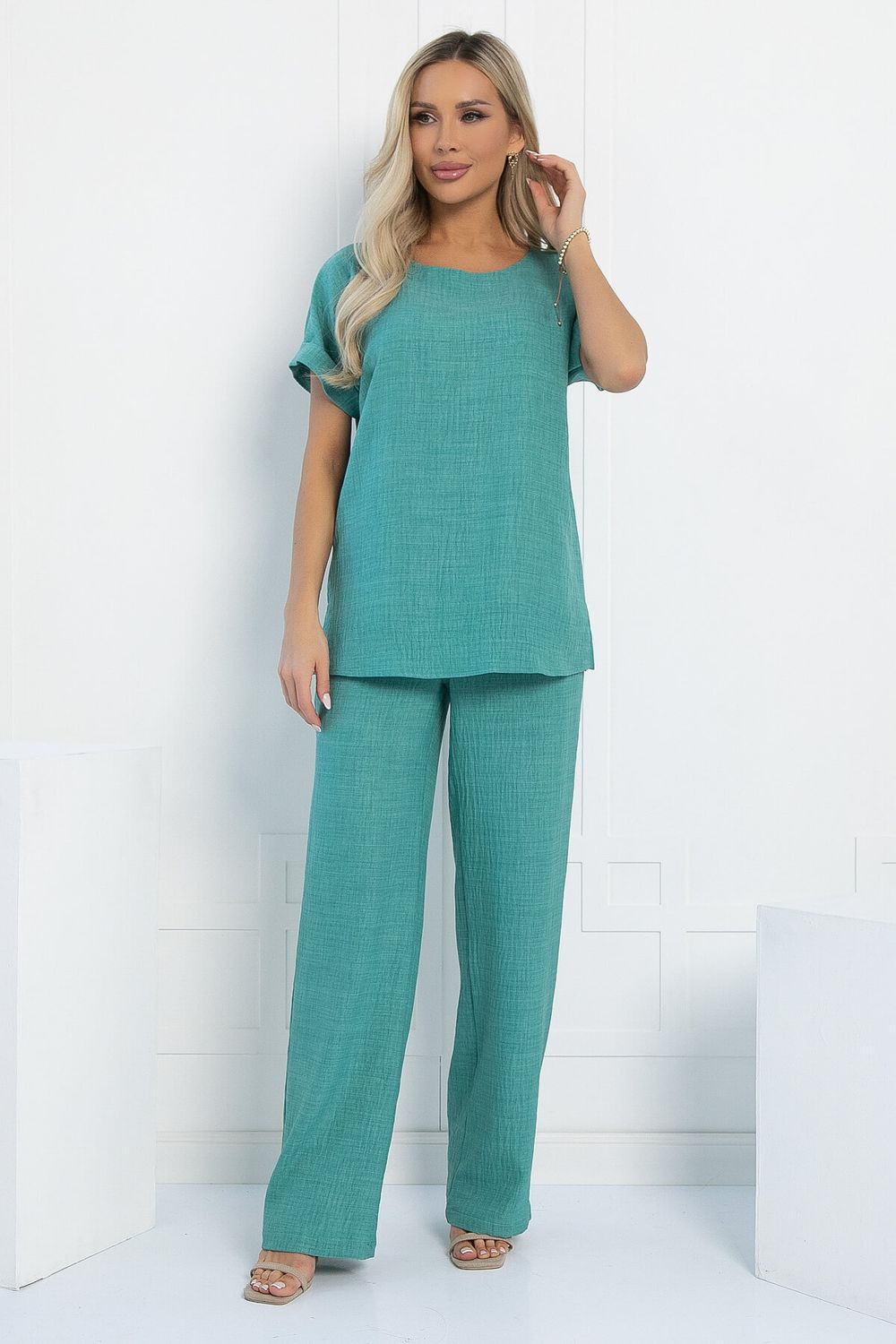 Костюм Летний бриз (зеленый) К12820-12М LT Collection