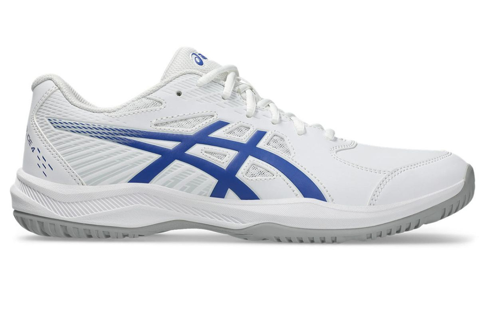 Мужские кроссовки теннисные Asics Court Slide 4 - белый/темный кобальт