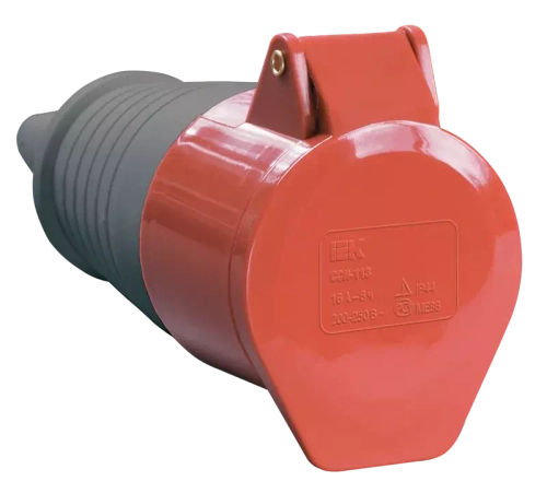 ИЭК Розетка перенос. ССИ-225 3Р+РЕ+N 32А 380-415В IP44 IEK  PSR22-032-5