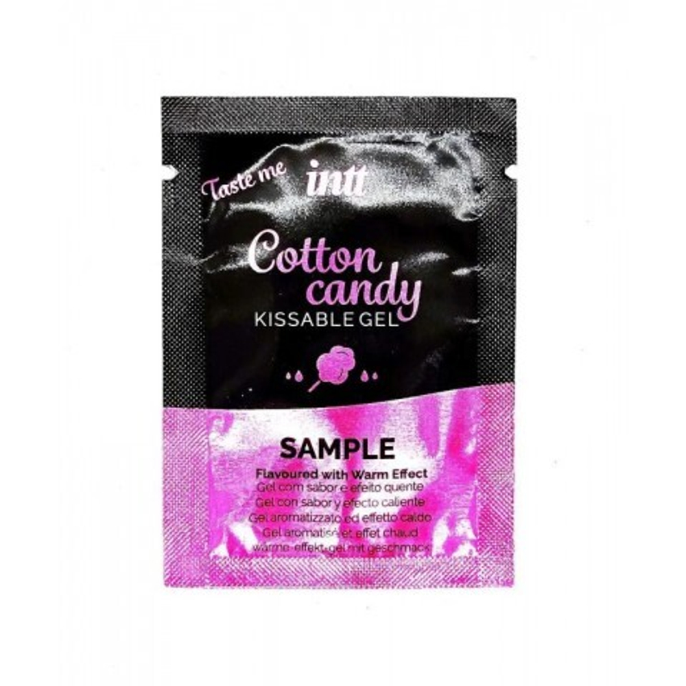 Саше массажный гель INTT COTTON CANDY GEL 2 мл