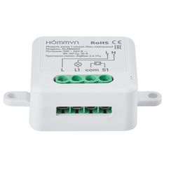 Модуль реле HOMMYN zigbee 1 канал (без нейтрали) RLZBNN01