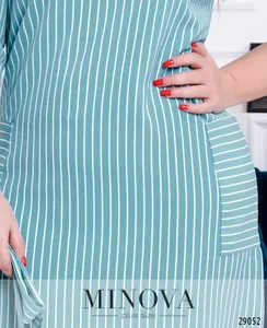 Платье 1126б-бирюзовый Minova