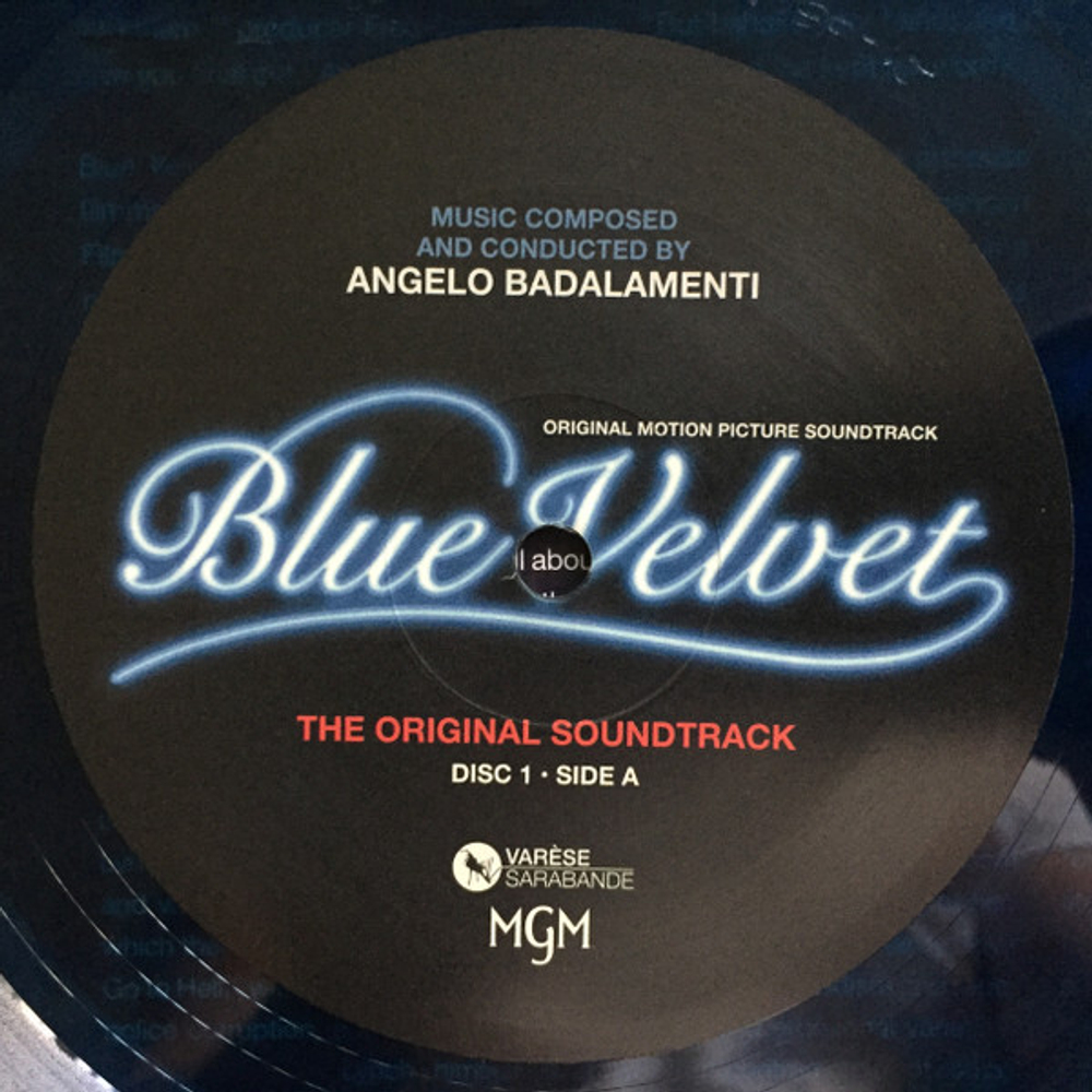 Soundtrack /  Angelo Badalamenti: Blue Velvet (Original Motion Picture Soundtrack) (Coloured Vinyl)(2LP)