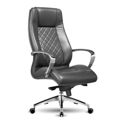 Кресло офисное 2322 982665 grey color LEATHER