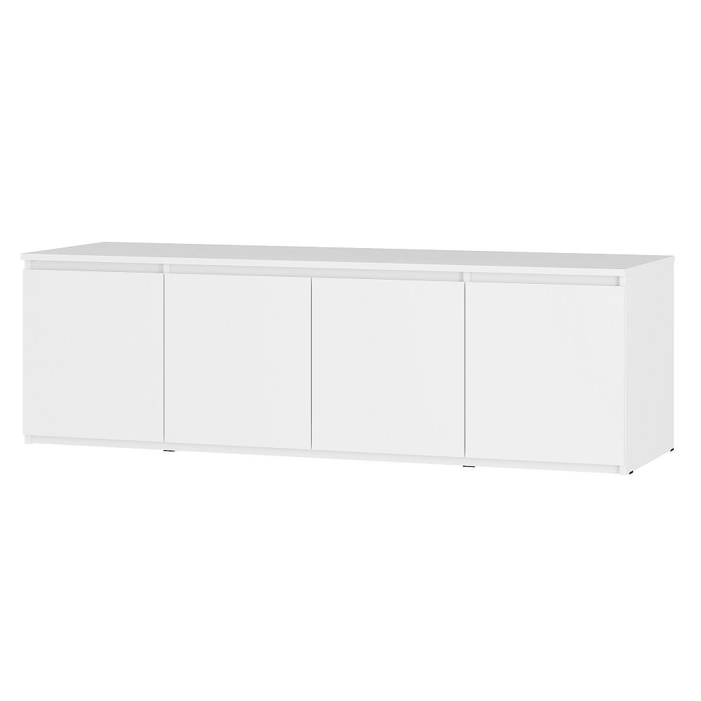 Шкаф с антресолью Симпл ШК-13, белый