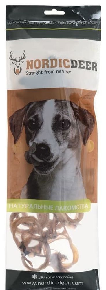 Трахея говяжья кольца 100 гр NordicDeer Трахея говяжья кольца 100 гр NordicDeer