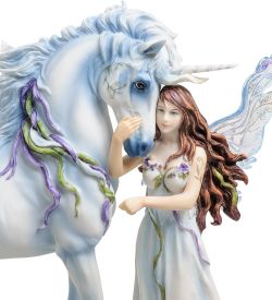 Veronese WS-249 Статуэтка «Ангел и Единорог» (Джоди Бергсма)