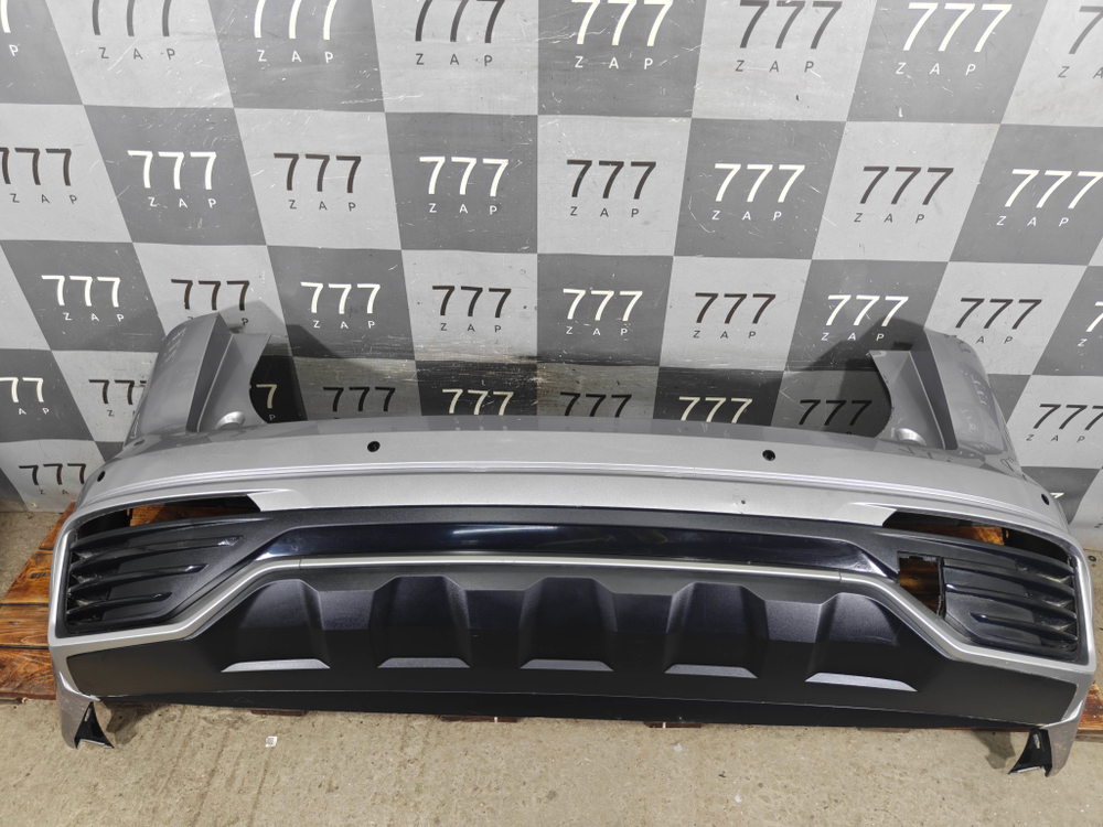 Бампер задний + юбка заднего бампера Geely Monjaro 21-нв Б/У Оригинал 6044124500