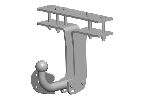 Фаркоп на NISSAN PATHFINDER (2005-2014) (без электрики, паспорт/сертификат в комплекте) Автос.NS 21