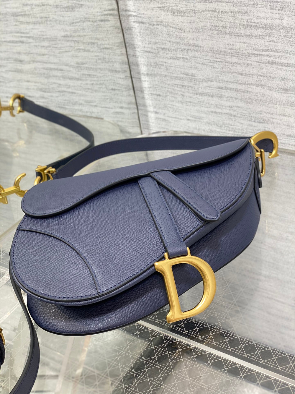 Christian Dior Saddle Bag with Strap