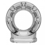 Насадка на пенис и мошонку прозрачная Pretty love, прозрачная