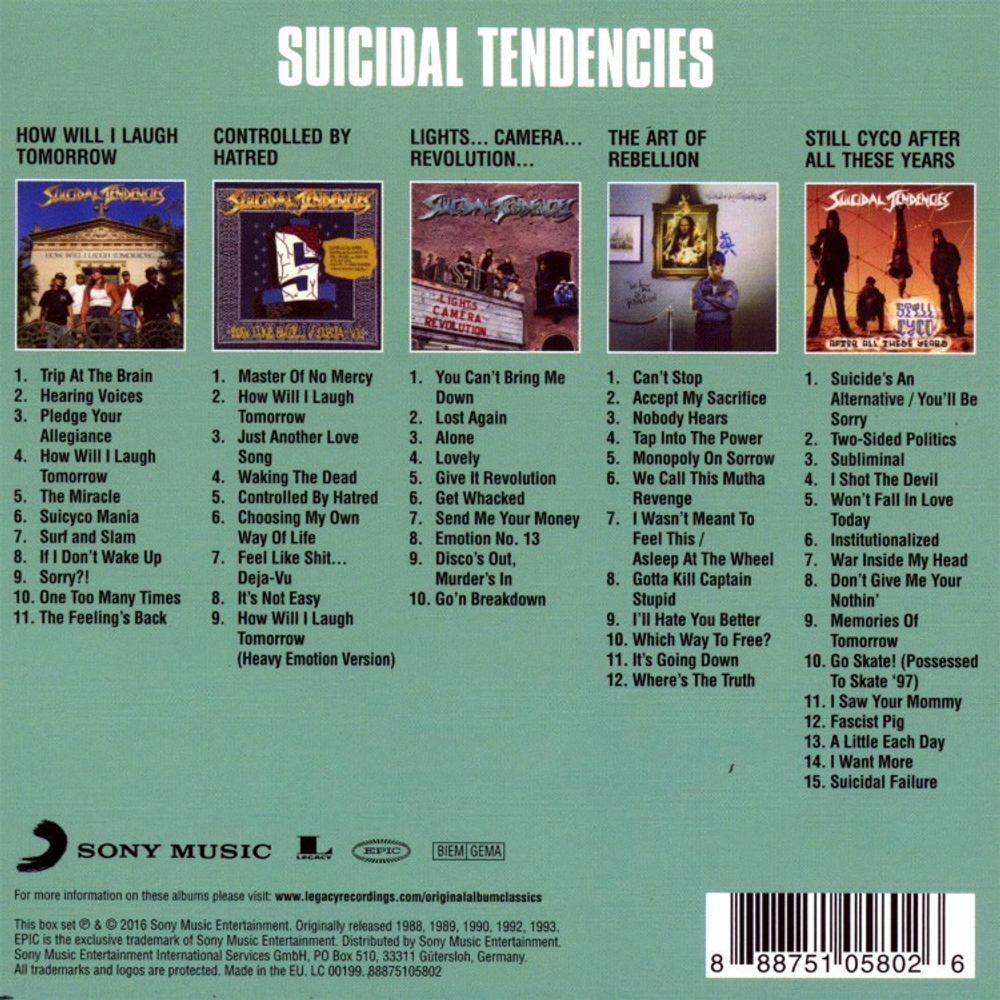 Suicidal Tendencies / Original Album Classics (5CD)