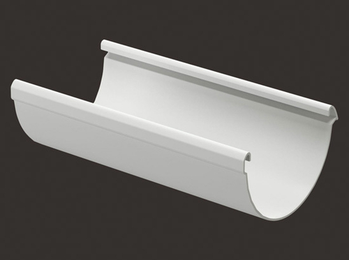 Водосточный желоб Деке люкс ПВХ Пломбир