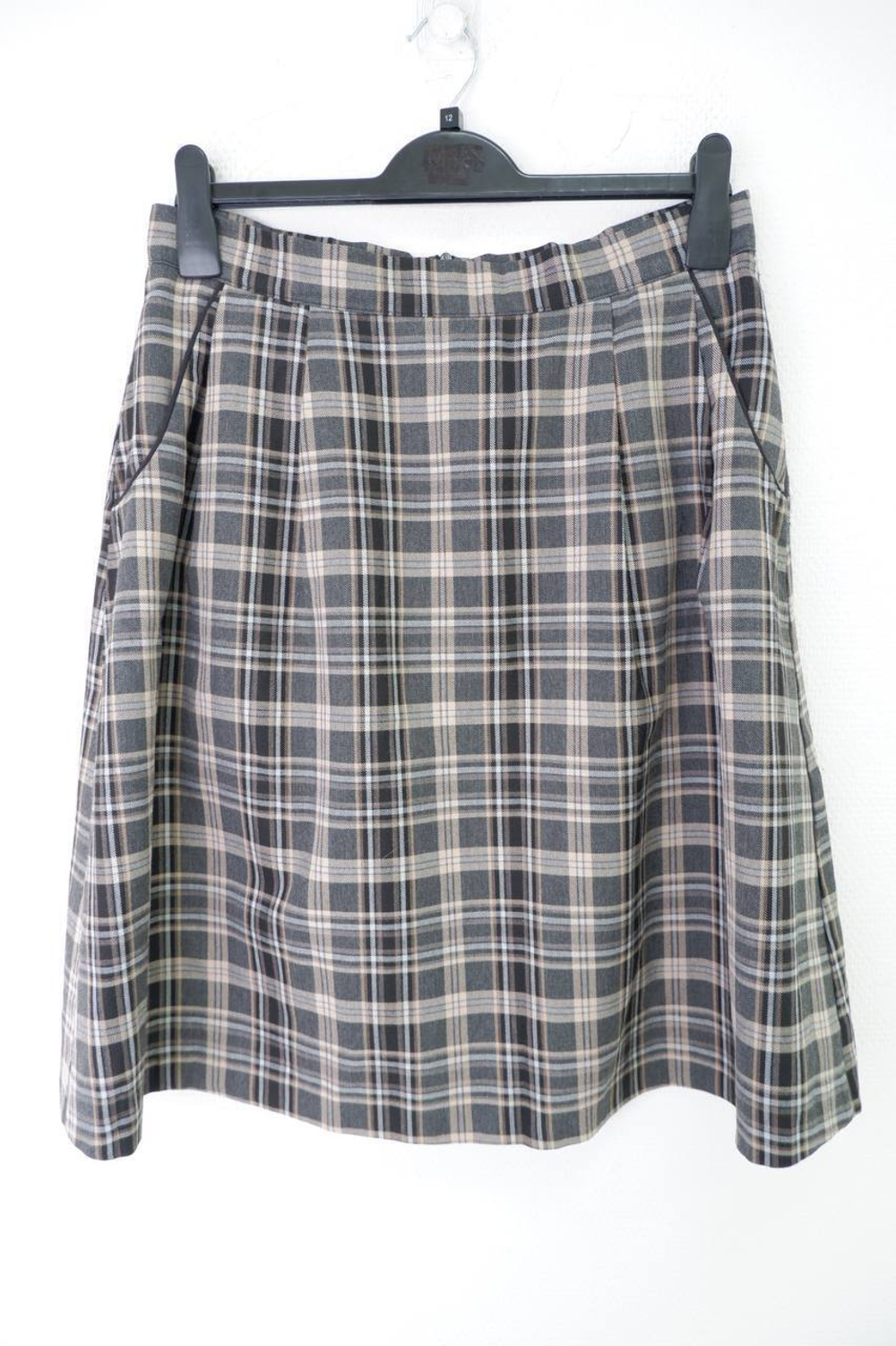 Юбка Mantigomo в клетку 50 размер