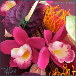 Глина цветная CLAYCRAFT by DECO™ (красная)